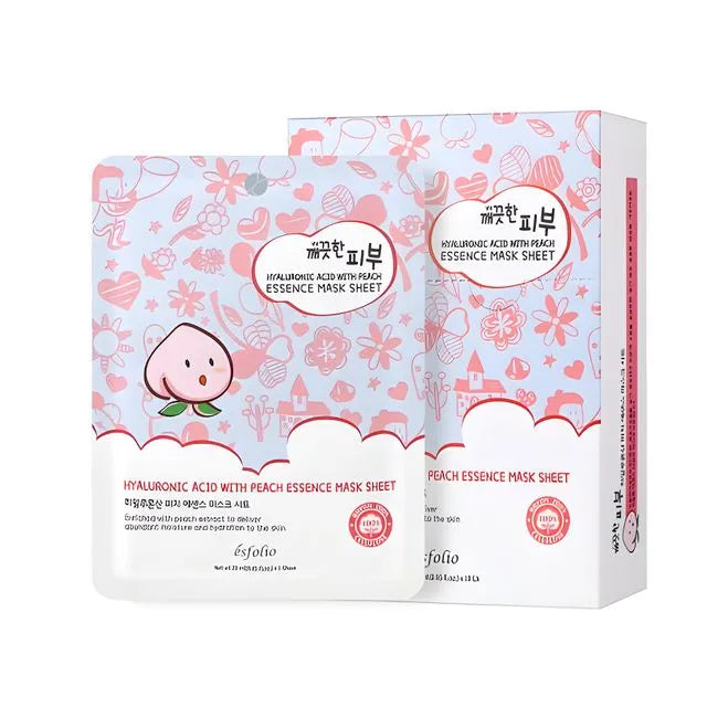 Hyaluronic Acid with Peach Essence Mask Sheet