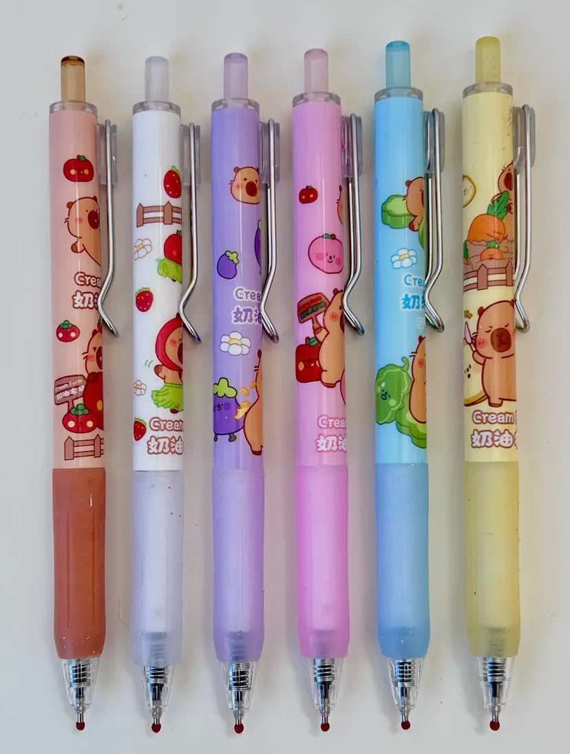 Capybara Blind Box Gel Pen Vol.4