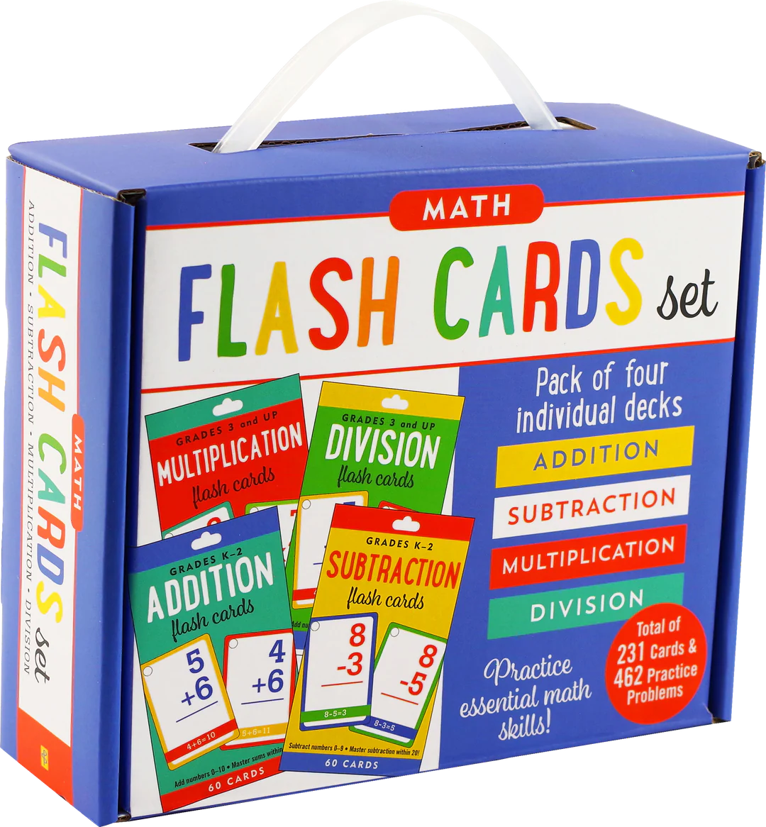 Math Flash Cards Set