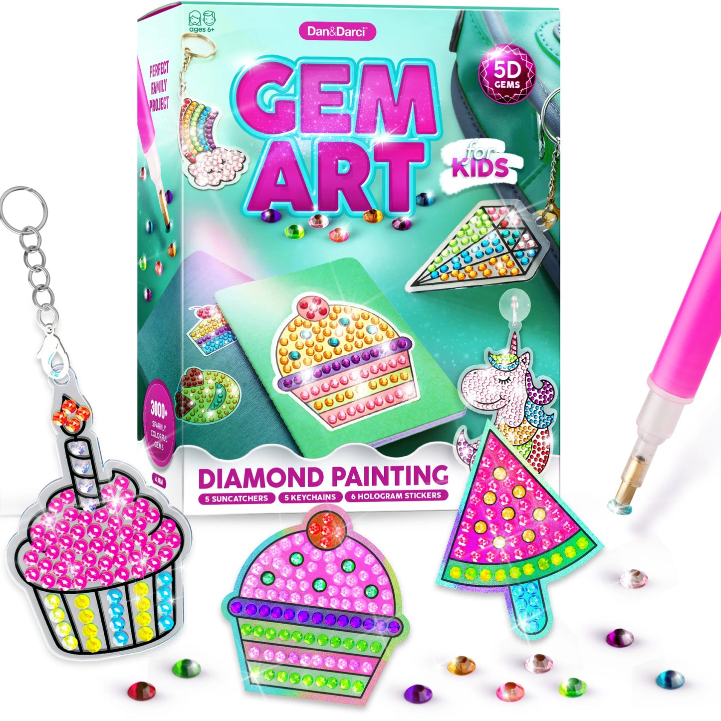 Gem Art Kit for Kids
