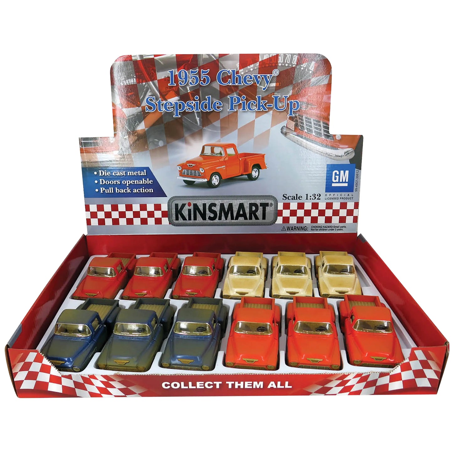 1955 Chevy Pickup Die Cast Cars