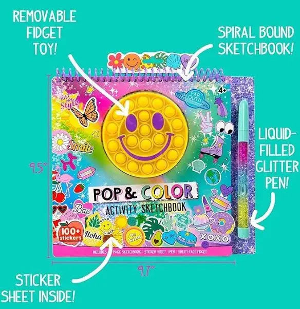 Pop & Color Activity SketchBook