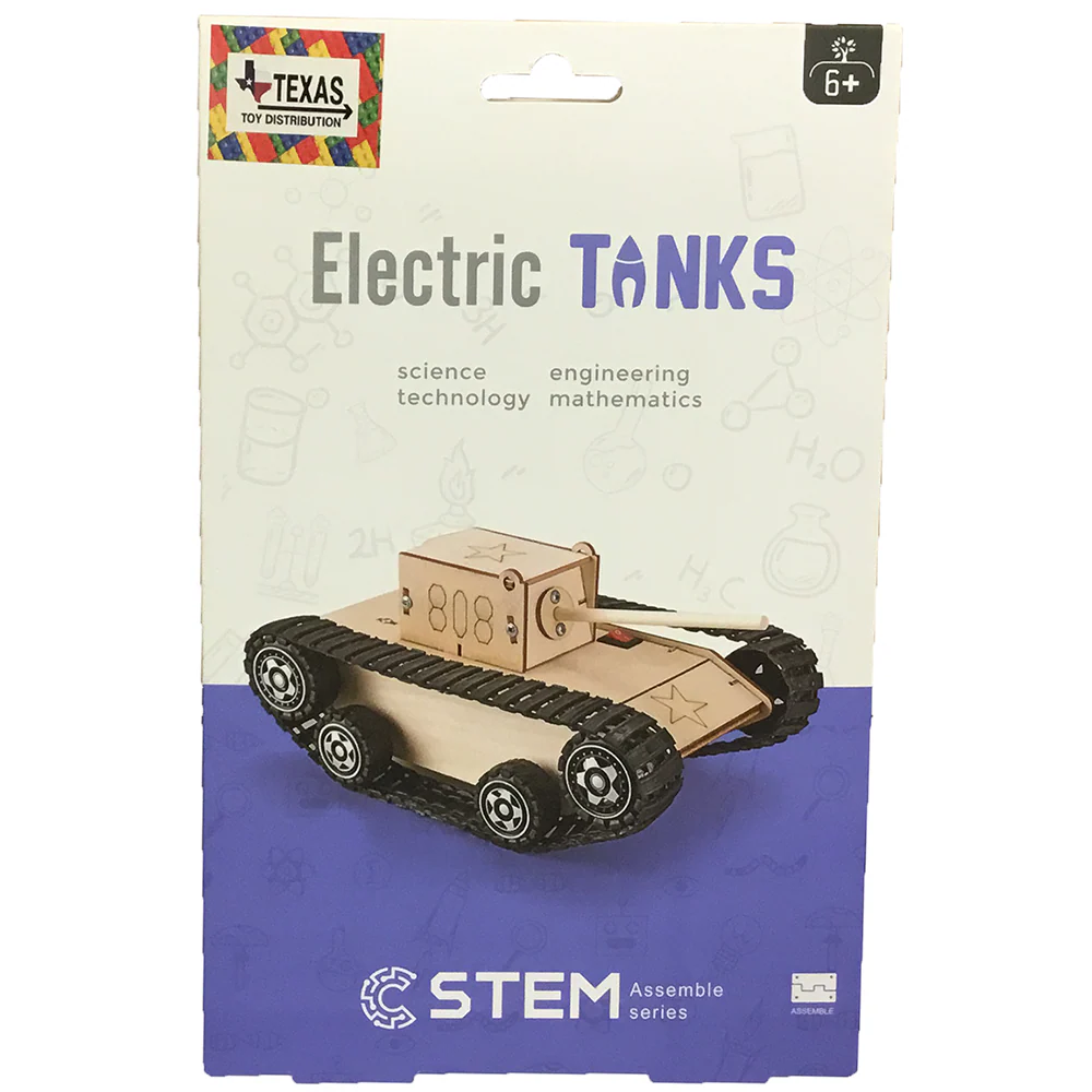 STEM Electric Tank Wooden Assembly