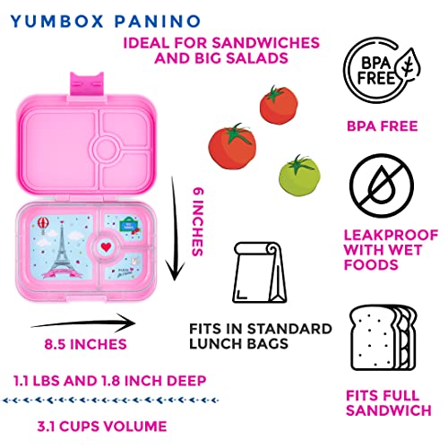 Yumbox Leakproof Bento Lunchbox - Fifi Pink