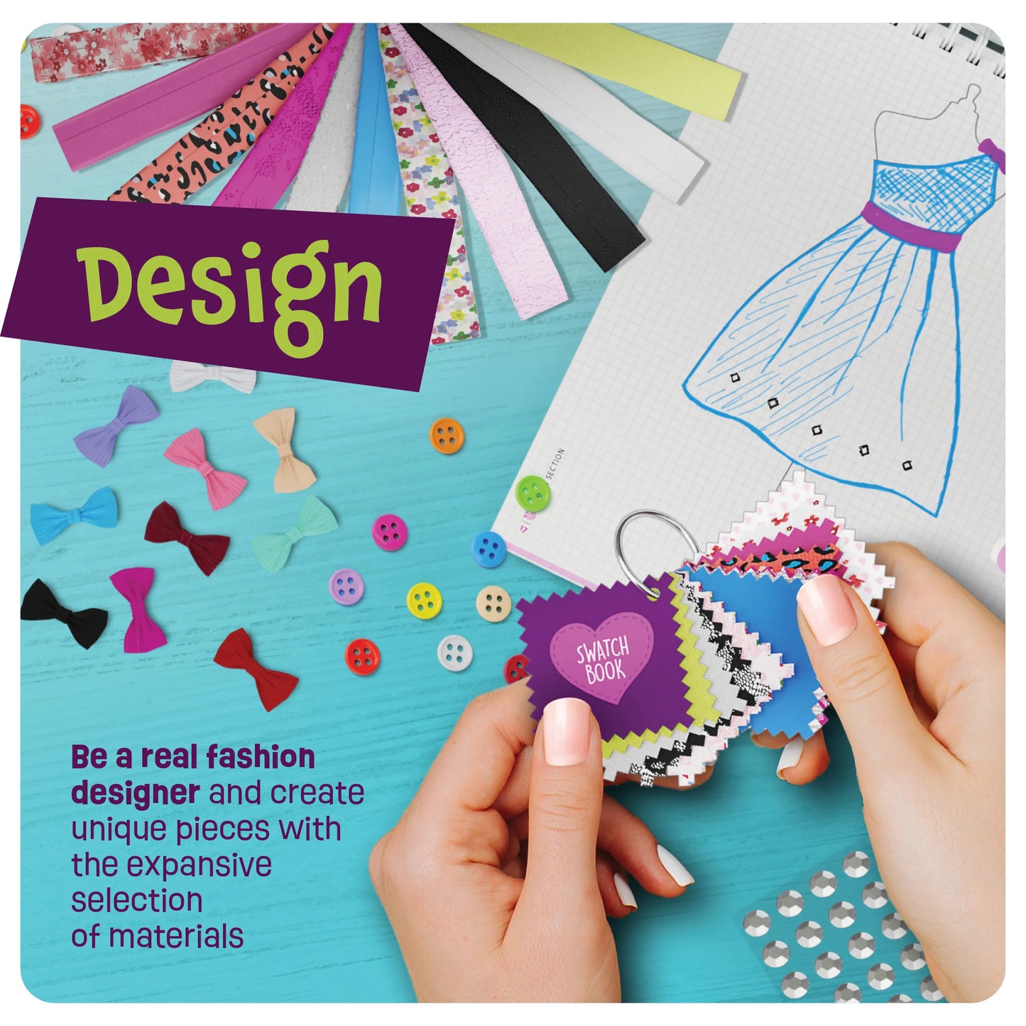 Fashion Boutique Designer Studio- Sewing Kit for Kids
