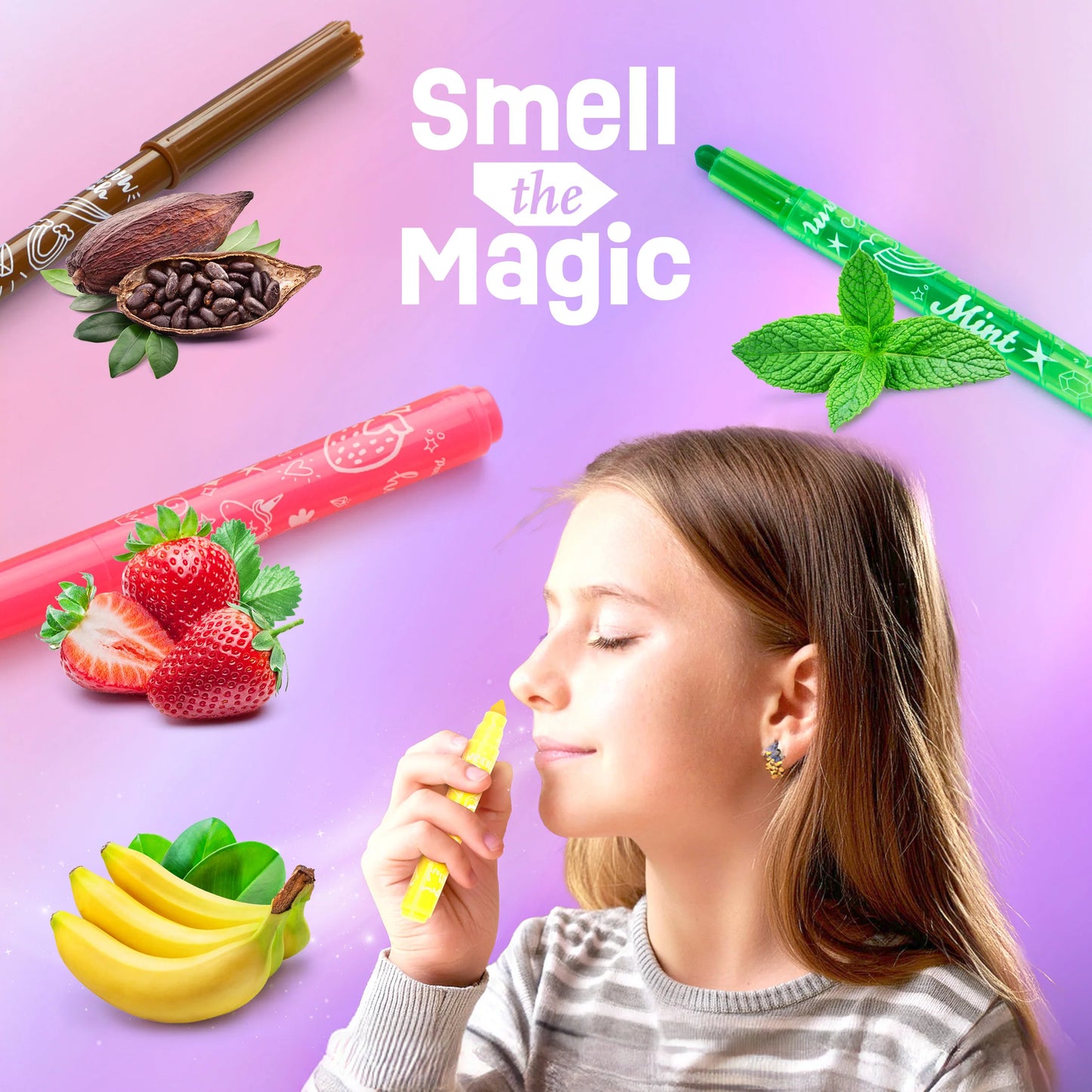 Pretty Me Unicorn Scented Art Supplies Kit