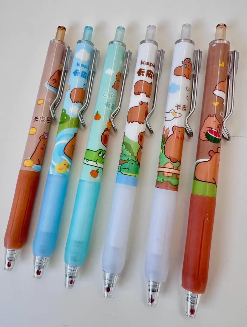 Capybara Blind Box Gel Pens Vol.3