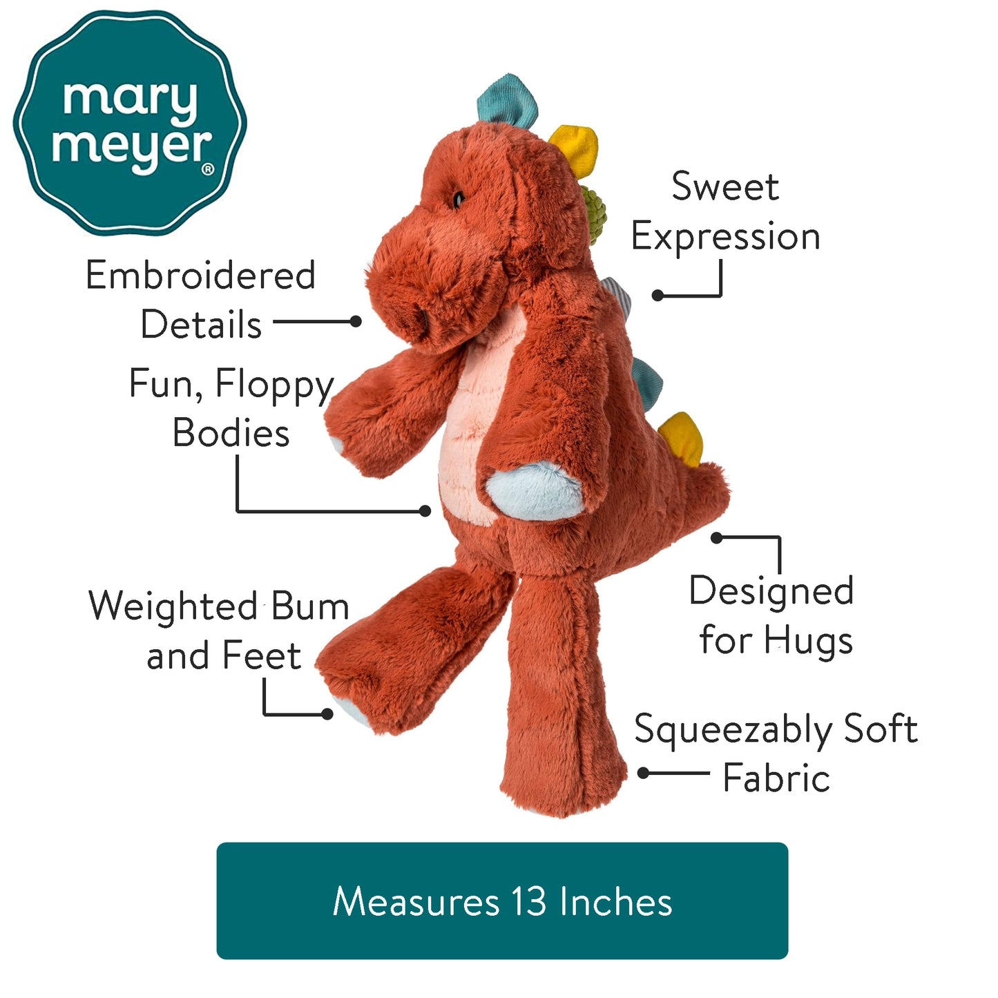 Marshmallow Stegosaurus