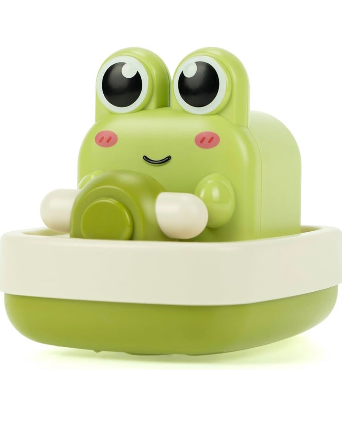Wind Up Frog in Boat