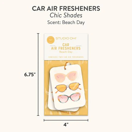 Car Air Freshener - Chic Shades