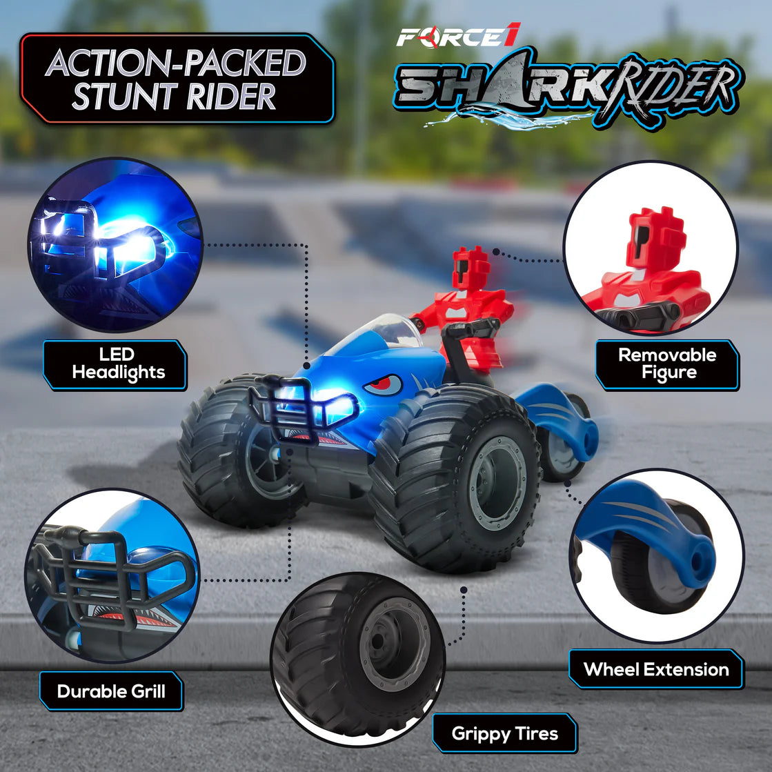 Shark Rider Stunt Car