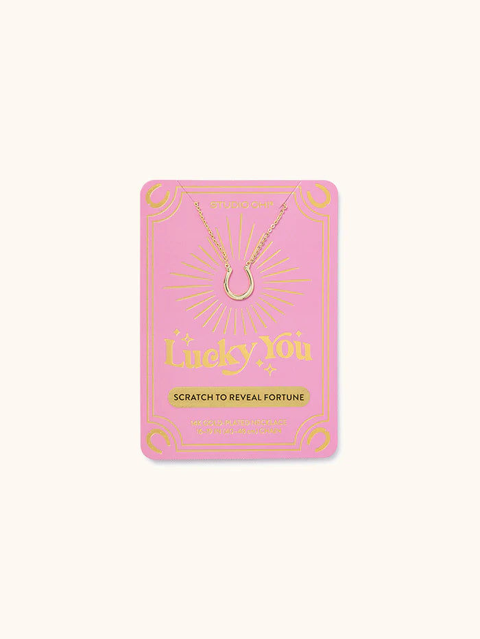 Horseshoe Lucky You Necklace