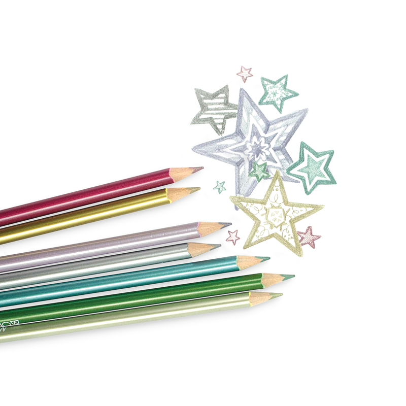 Modern Metallic’s Colored Pencils