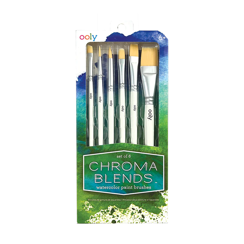 Chroma Blends Watercolor Paint Brushes