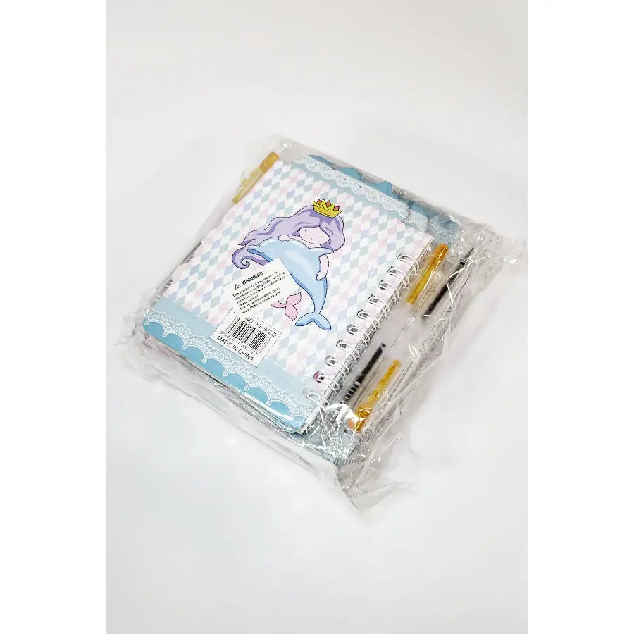 Mermaid Notepad with Pen