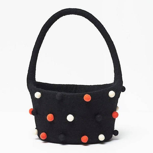 Pom Halloween Basket