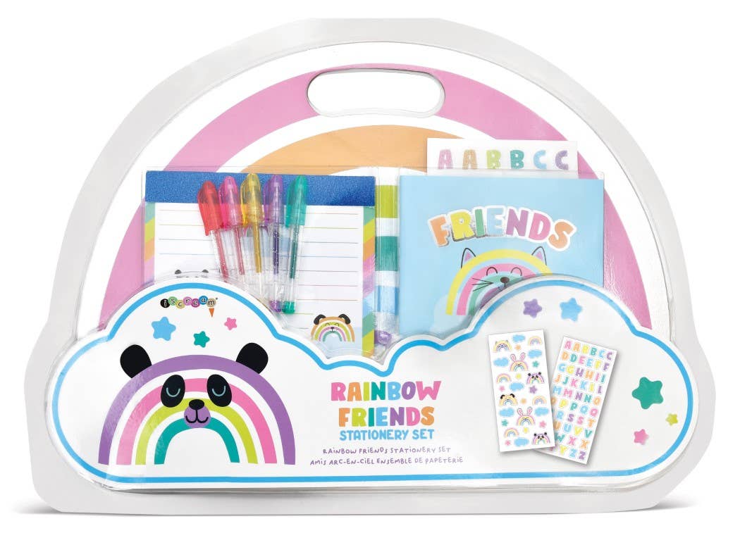 Rainbow Friends Stationery Set