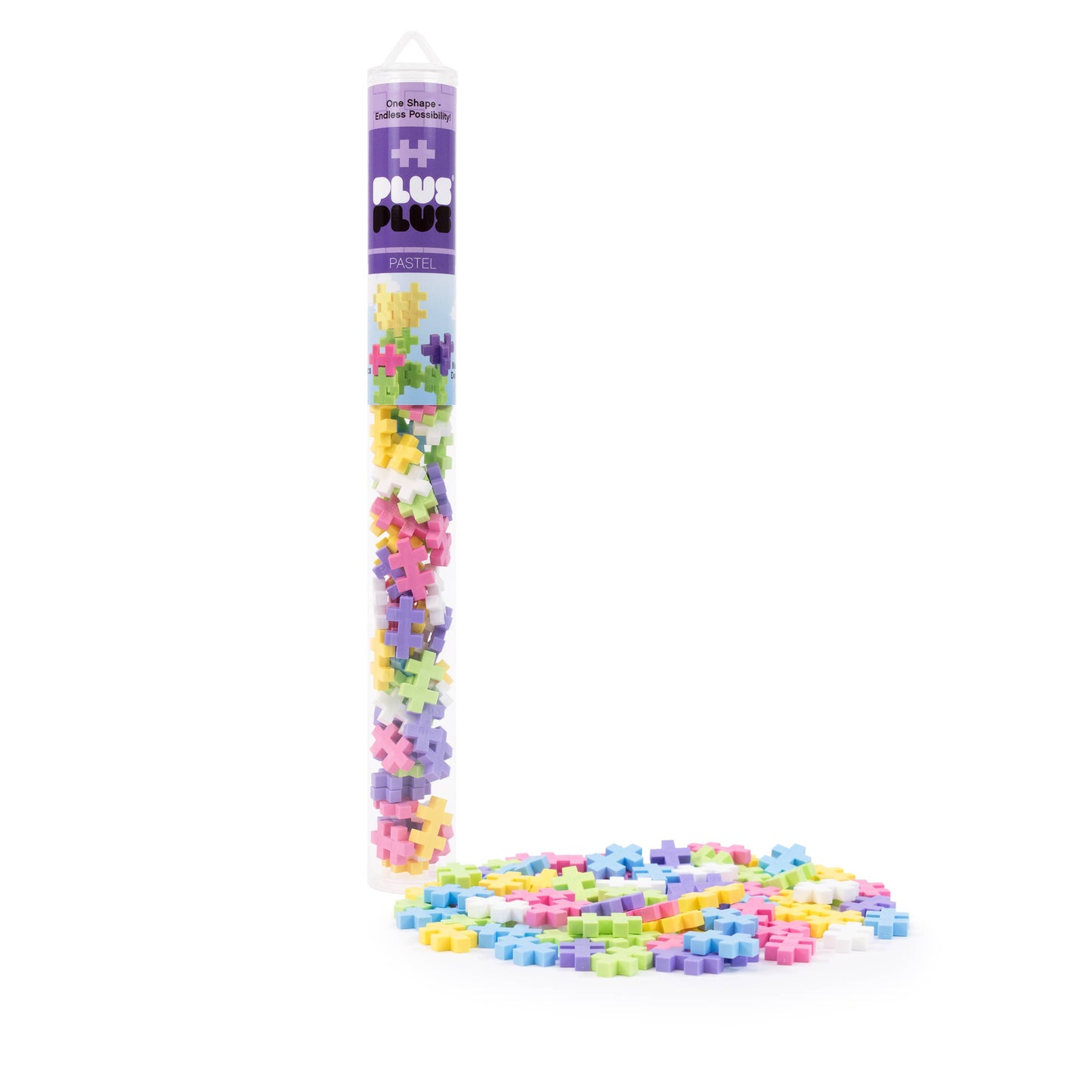 Plus Plus Tube - Pastel Mix