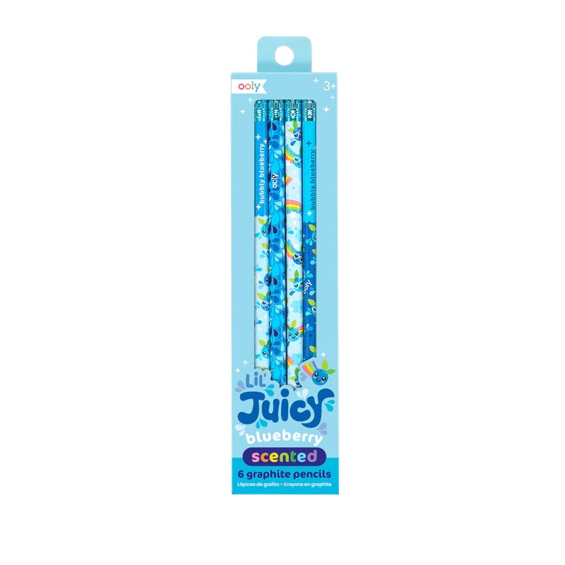 Lil Juicy Scented Graphite Pencils - Blueberry