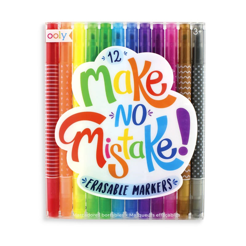 Make No Mistake! Erasable Markers Set of 12