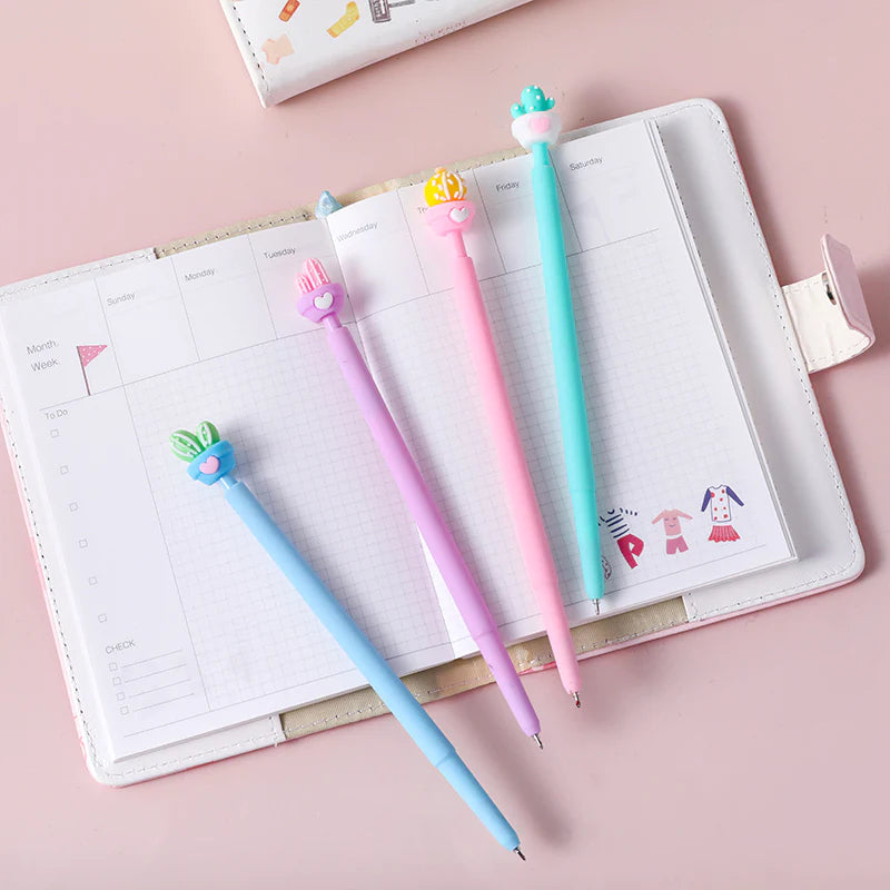 Cactus Gel Pens