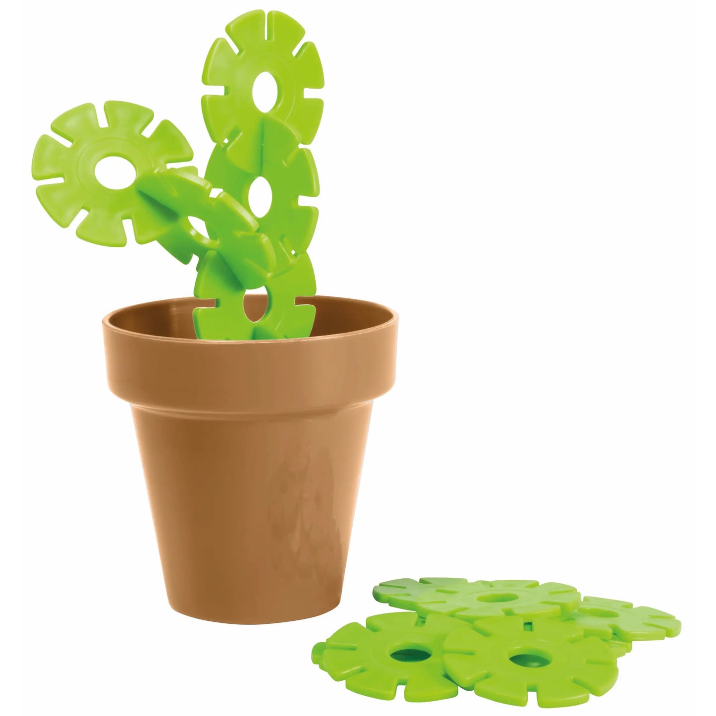 Succulent Sculpture Puzzle in A Pot, Desk Toy