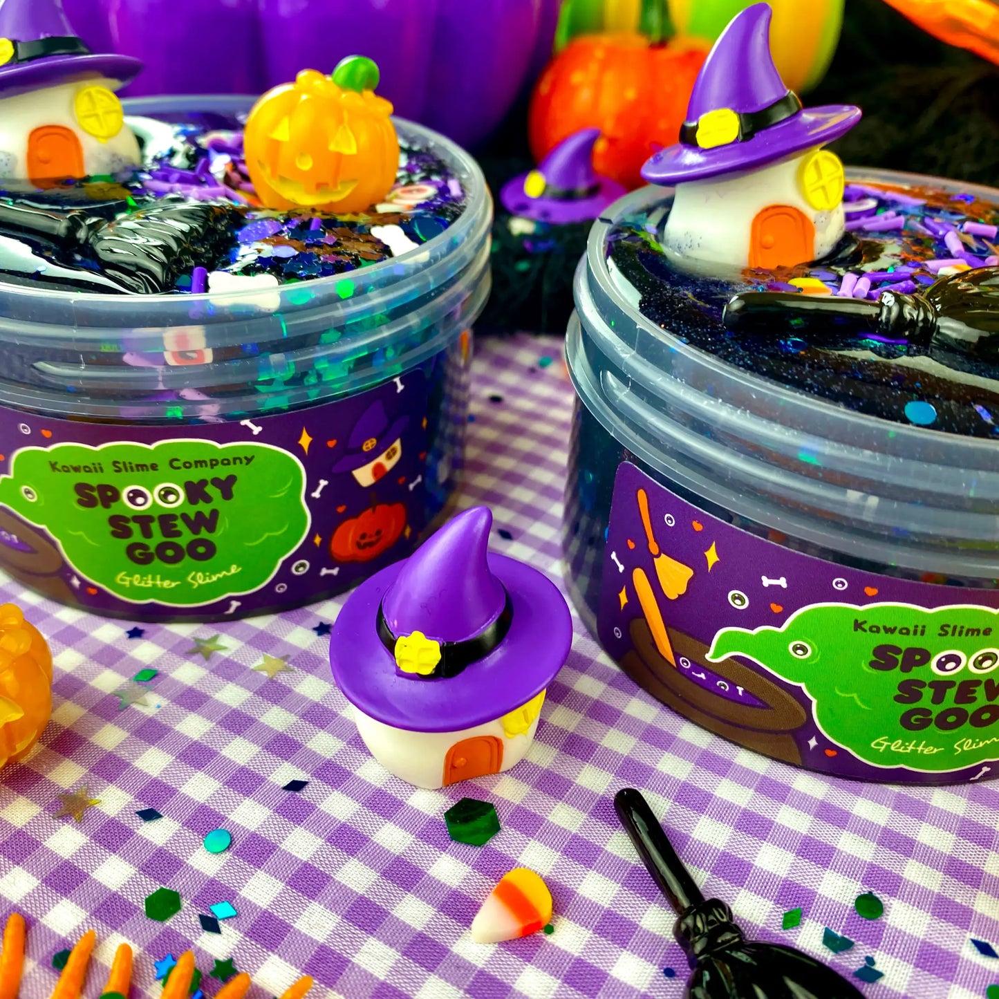 Spooky Stew Goo Glitter Slime