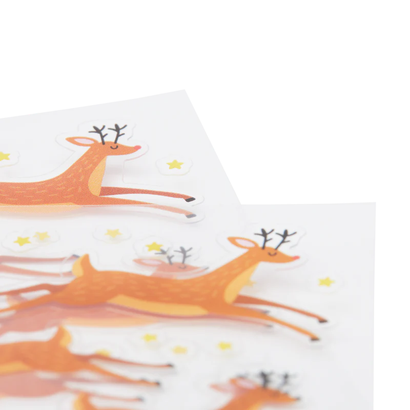 Stickiville Here Comes Santa Stickers