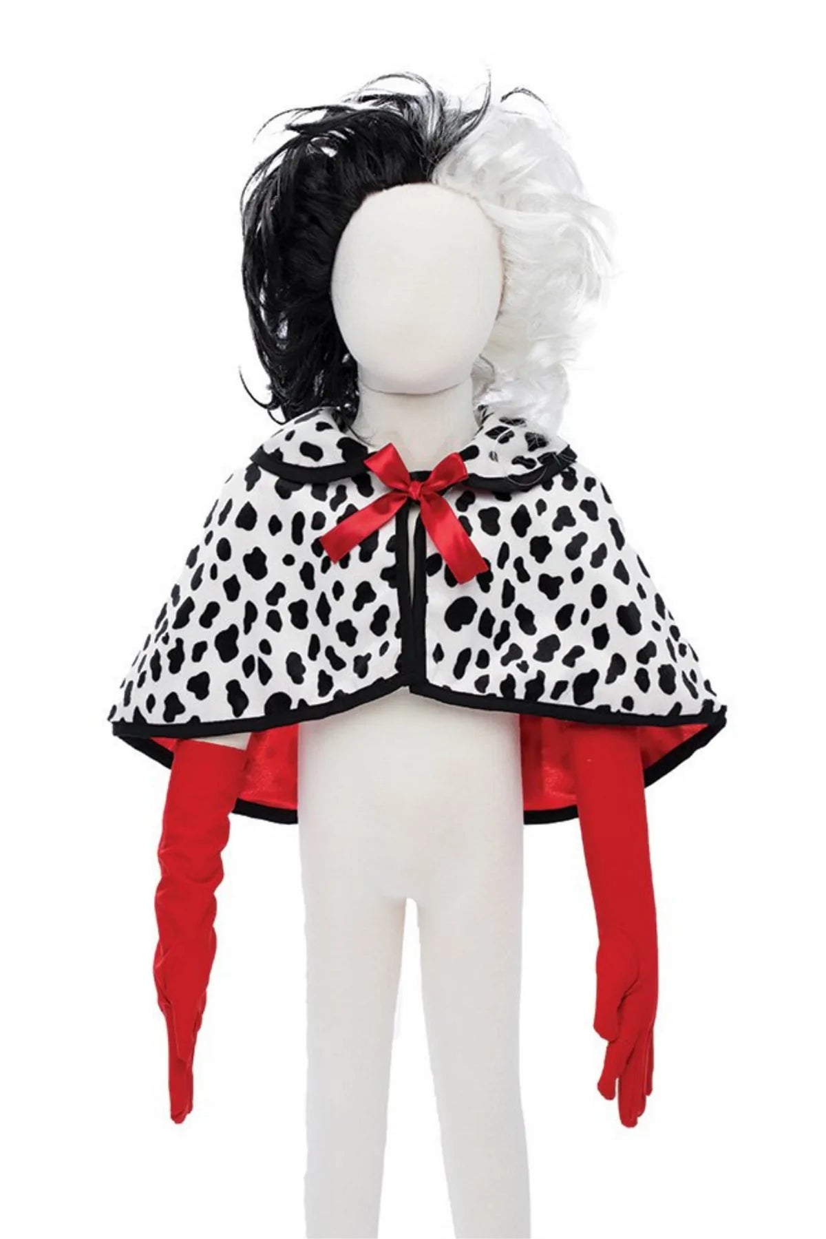 Ella de Vil Cape, Gloves, Wig