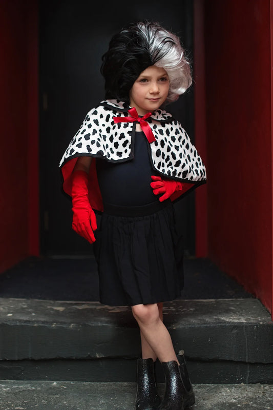 Ella de Vil Cape, Gloves, Wig