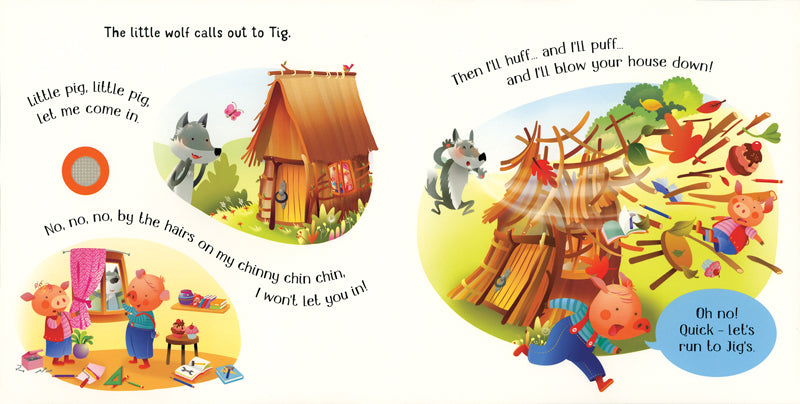 Three Little Pigs - Listen & Read