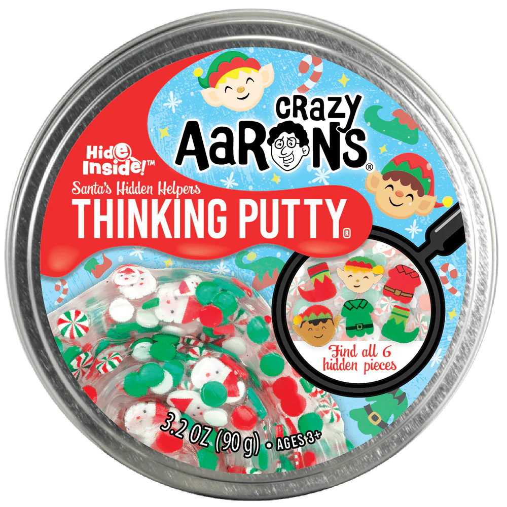 Crazy Aaron’s Hide Inside! Santa’s Hidden Helpers