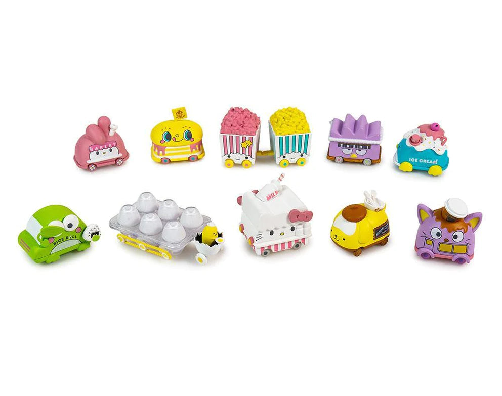 Hot Wheels Sanrio Set of 5 Character Toy Cars, Collectible Vehicles  Including Hello Kitty 