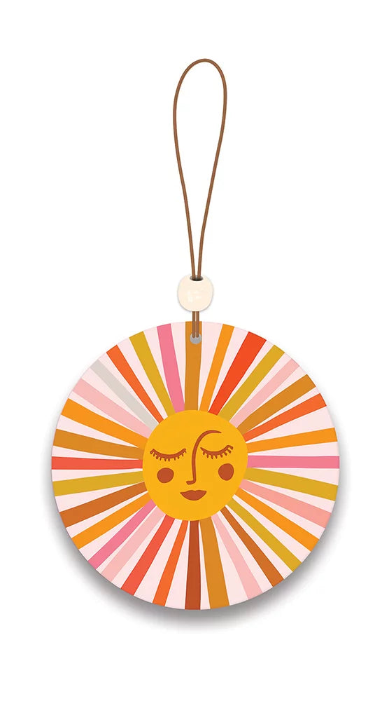 Car Air Fresheners - Retro Sunshine