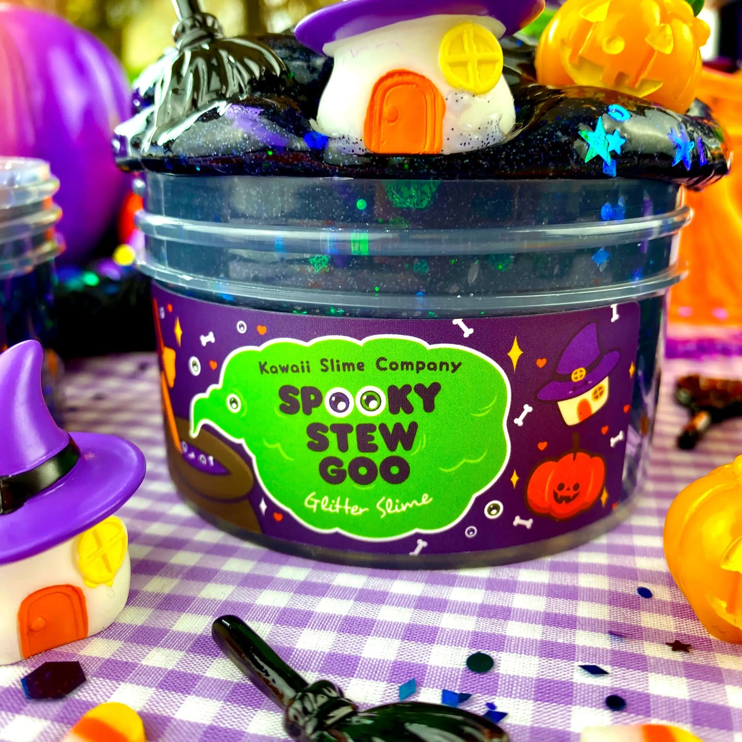 Spooky Stew Goo Glitter Slime