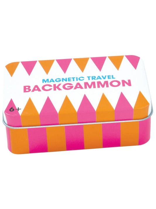 Backgammon Tin Travel Game