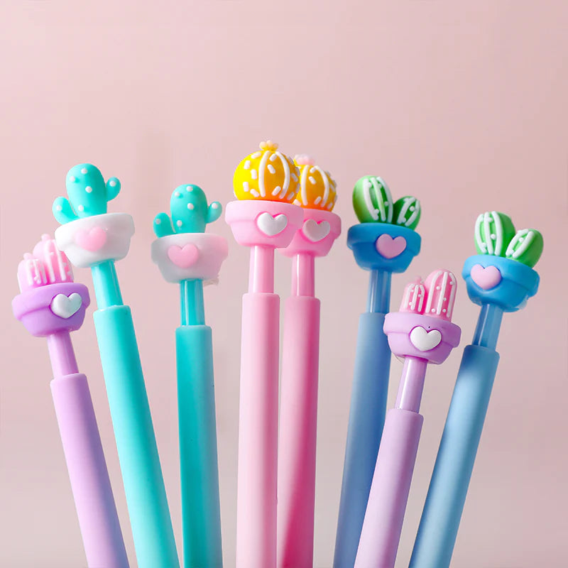 Cactus Gel Pens