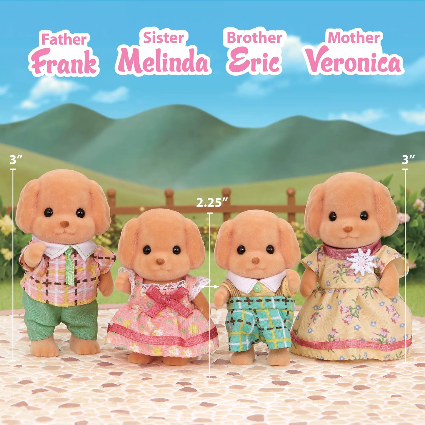 Poodle Dog Family