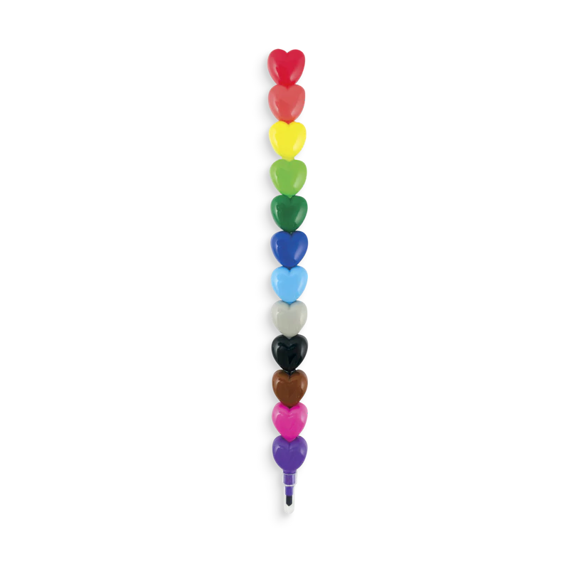 Heart to Heart Stacking Crayons