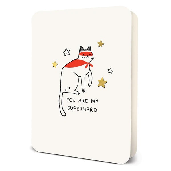 You Are My Superhero Card