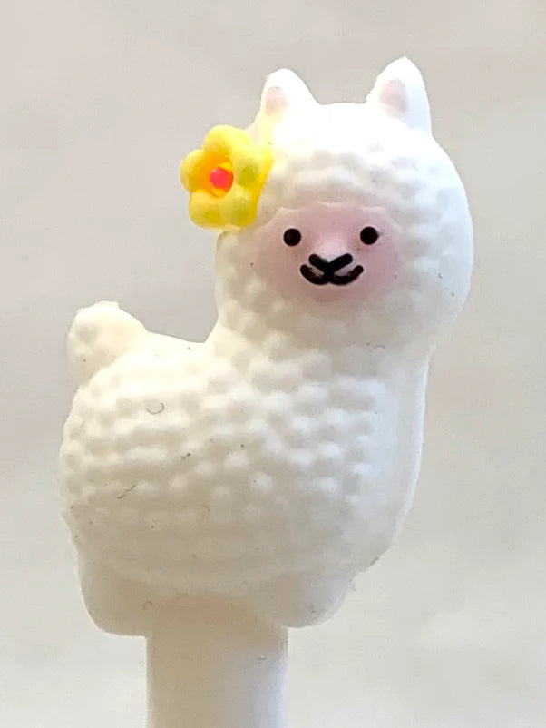 Llama Flower Gel Pen