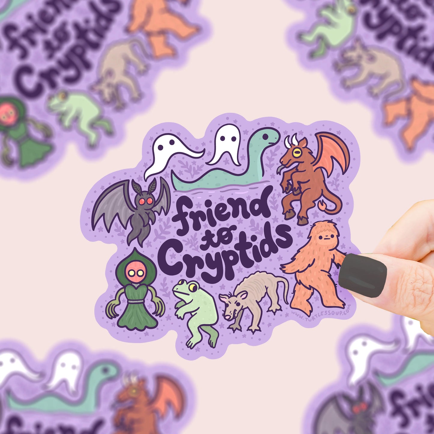 Friend to Cryptids Vinyl Sticker