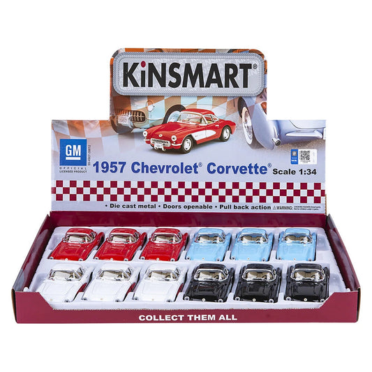 1957 Corvette Chevrolet Die Cast Cars