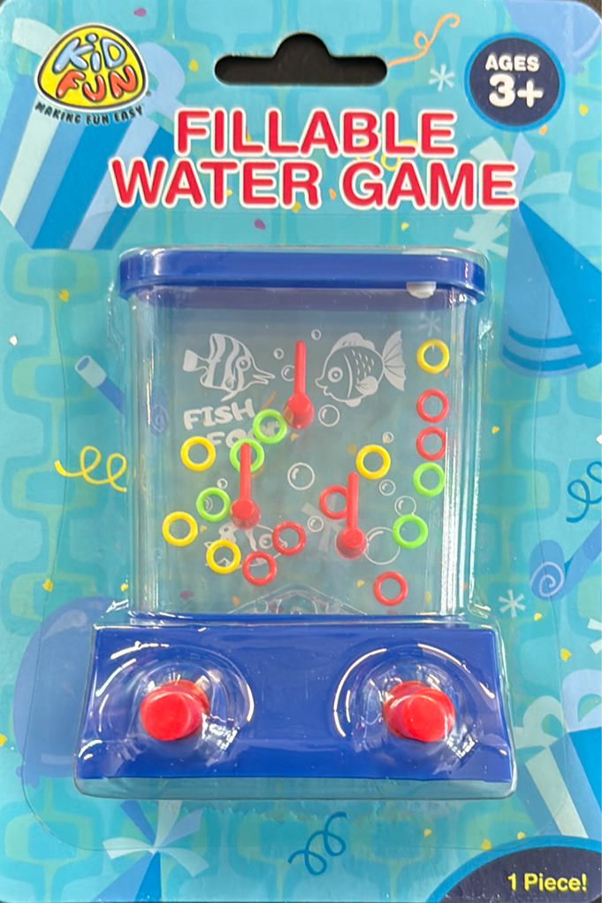 Fillable Water Game