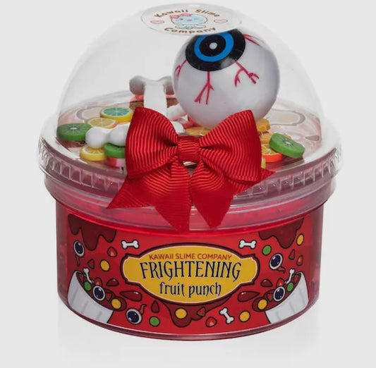 Frightening Fruit Punch Clear Slime