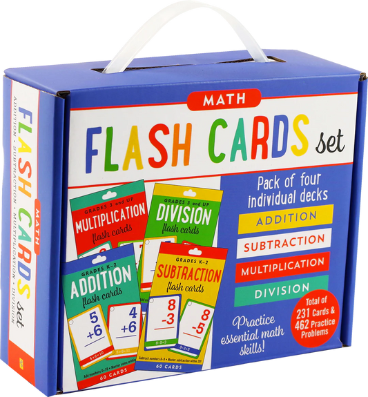 Math Flash Cards Set