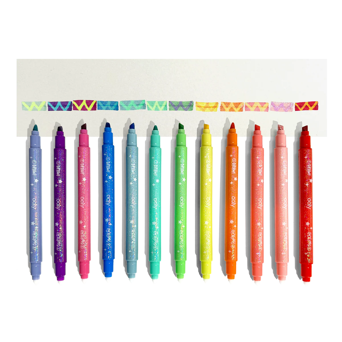 Switch-Eroo Sparkle Glittery Color Changing Markers