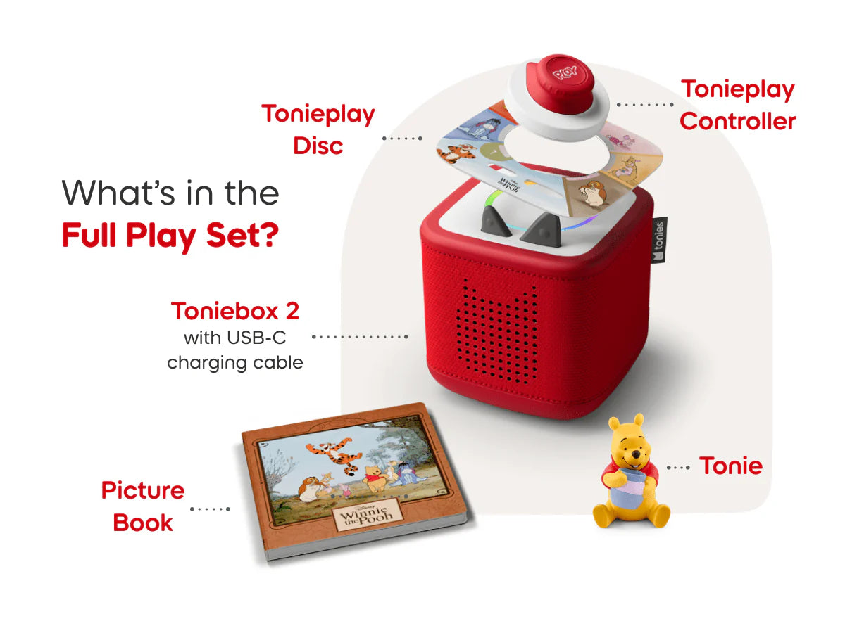 Disney Winnie the Pooh Toniebox 2 Play Set