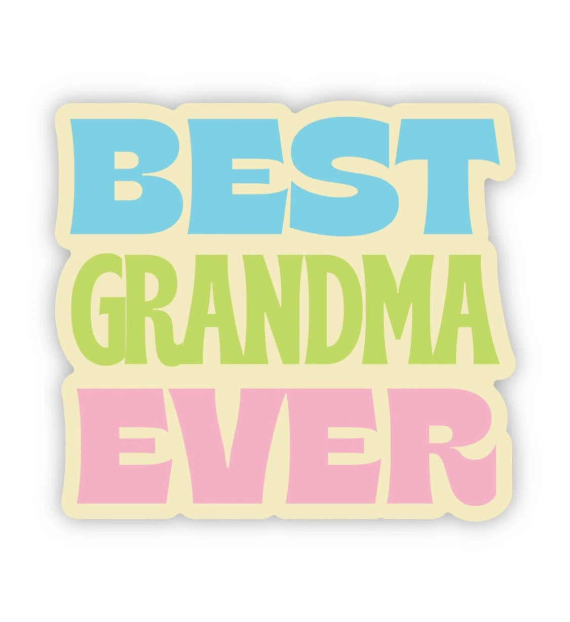 Best Grandma Ever Sticker
