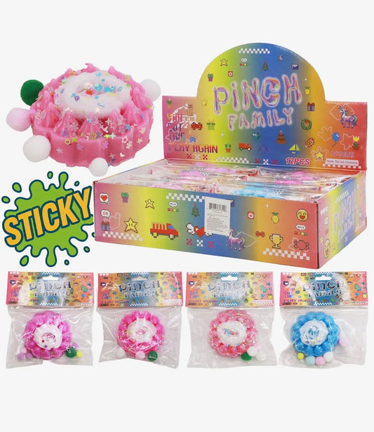 Cake Tart Glitter Sticky Mochi